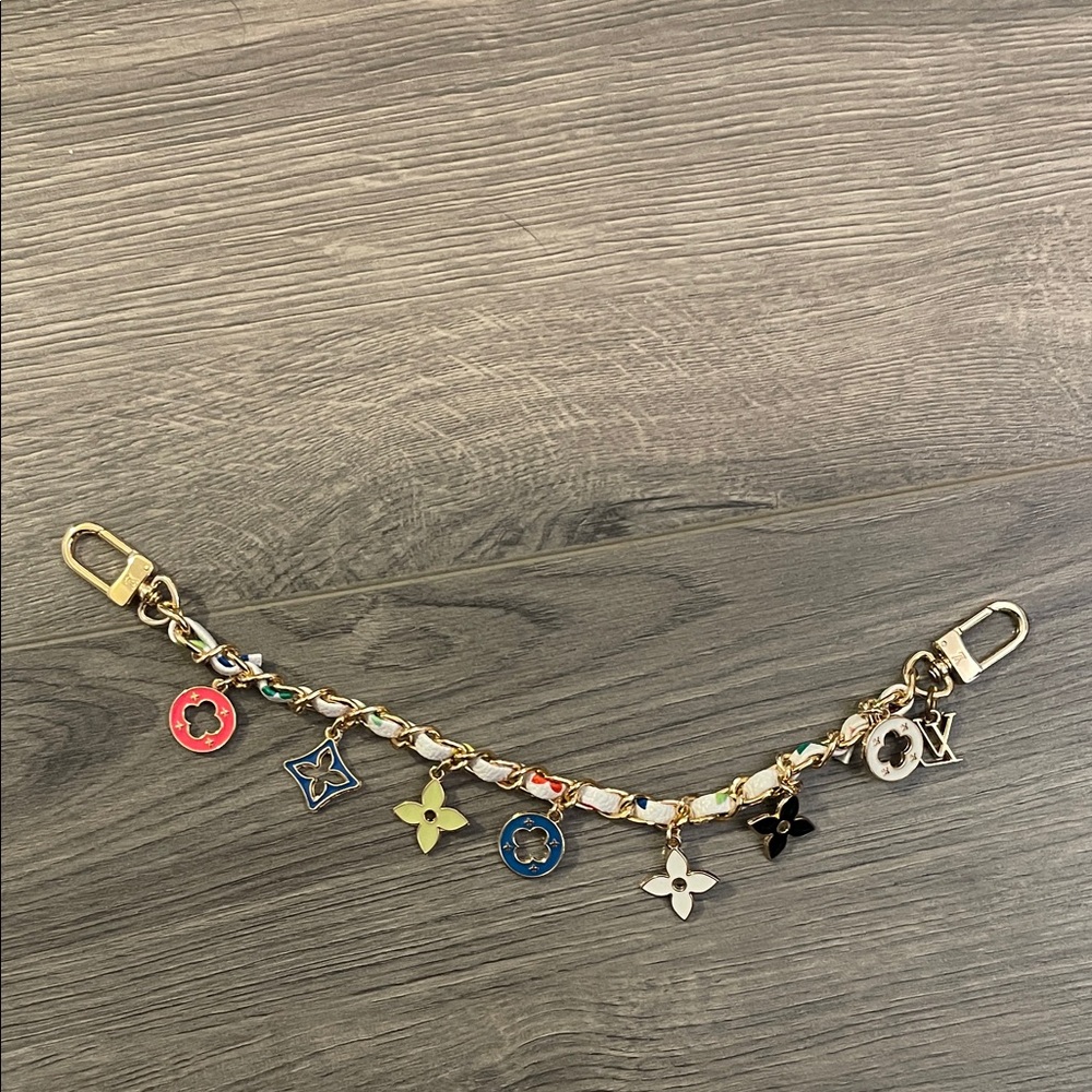 Bag Charming Multicolor with Gold Accents